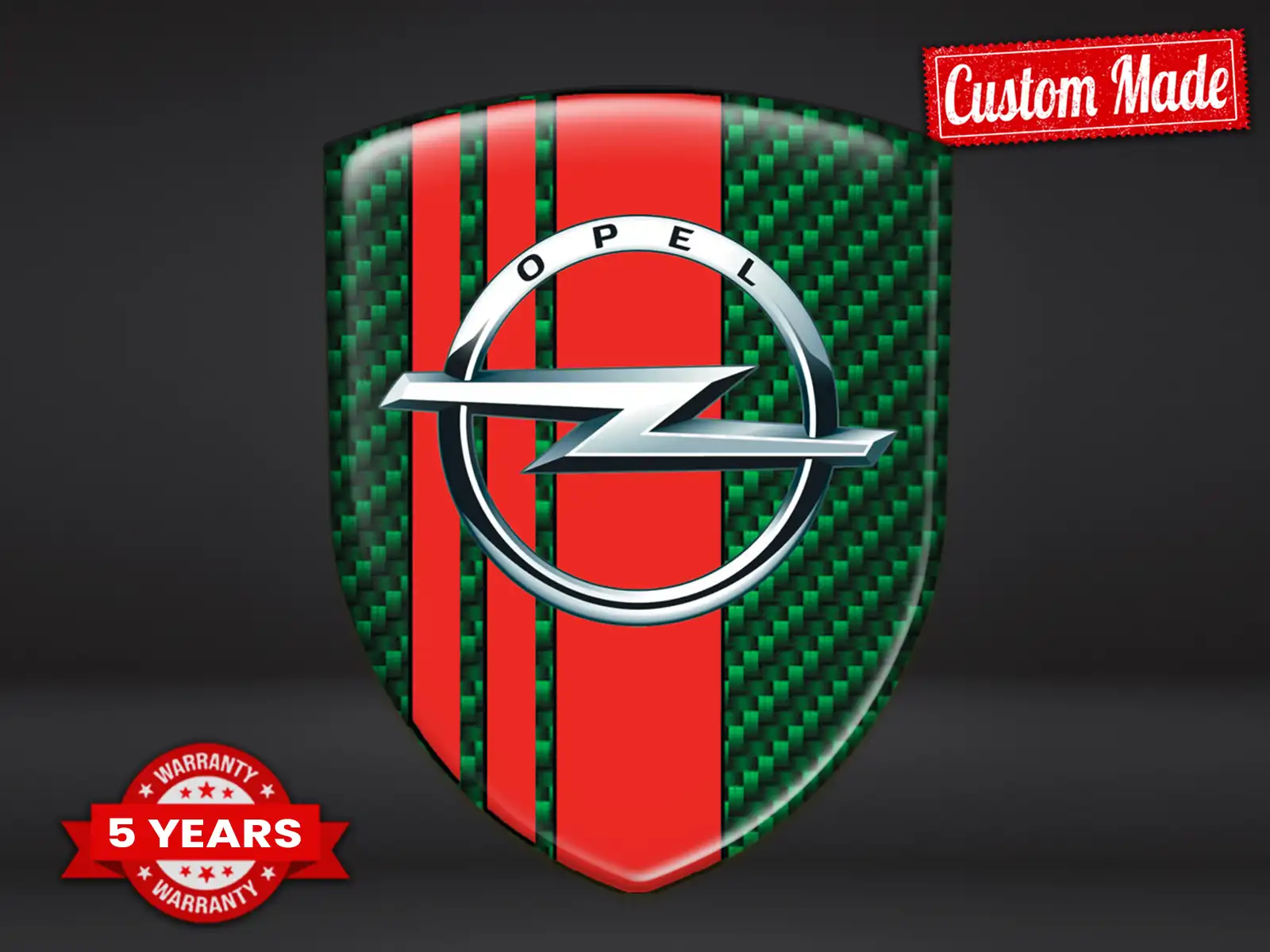 Opel Adesivi Lunotto Auto Edizione Corsa Elite